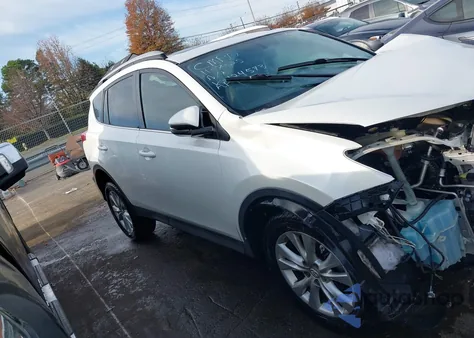 2014 Toyota Rav4 Limited из США, поврежденный, VIN 2T3YFREV0EW124573